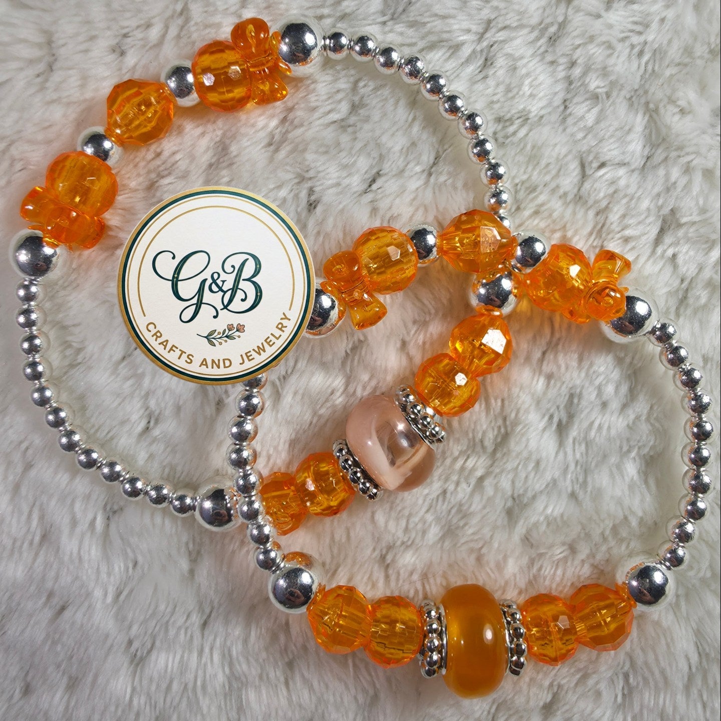Lovely Crystal & Silver Bracelet