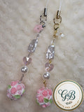 Romantic Rose Bouquet Phone Charms