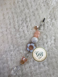 Pastel Bloom Crystal Phone Charms